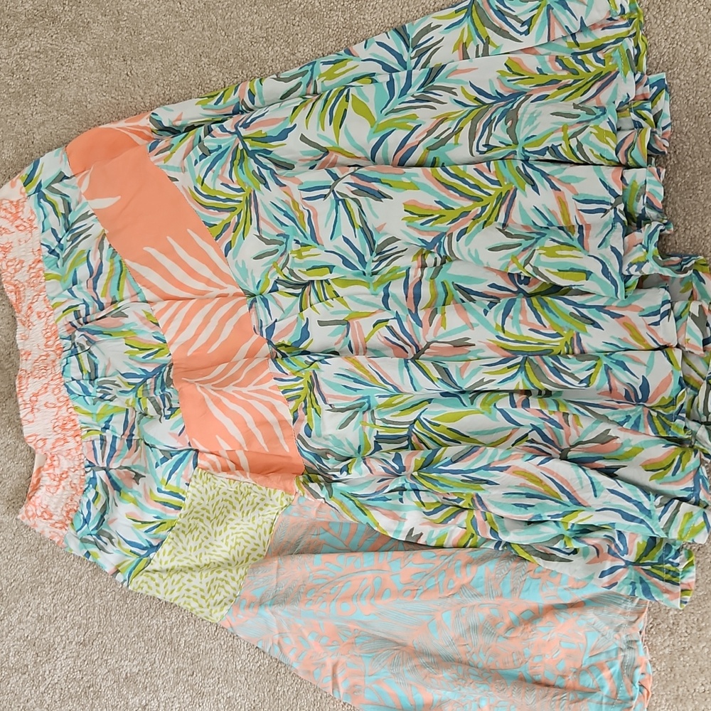 Santiki Tropical Print Women's Skirt - Picture 3 of 5